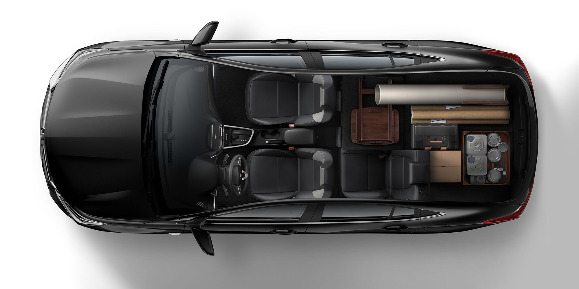 Espacio interior para llevar cosas del hogar en Chevrolet Onix 2025, sedán deportivo