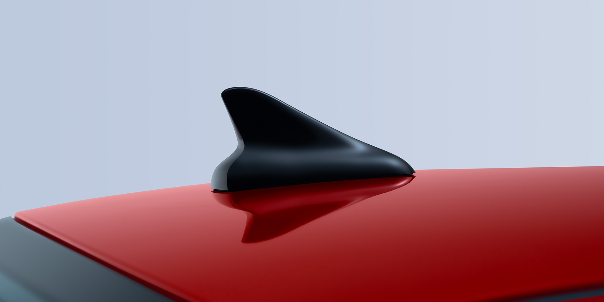 Antena aleta de tiburón negro brillante  para el nuevo Chevrolet Aveo 2026