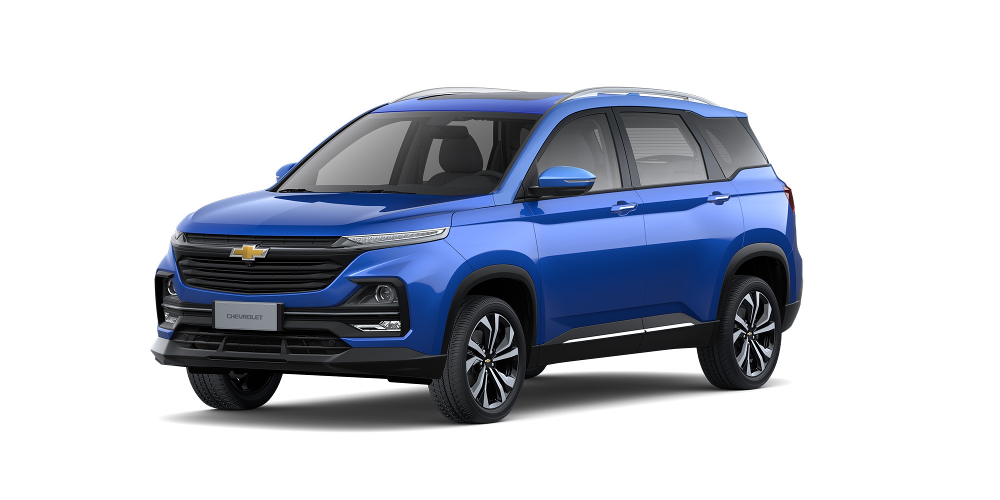 Chevrolet Captiva ICE en color azul royal