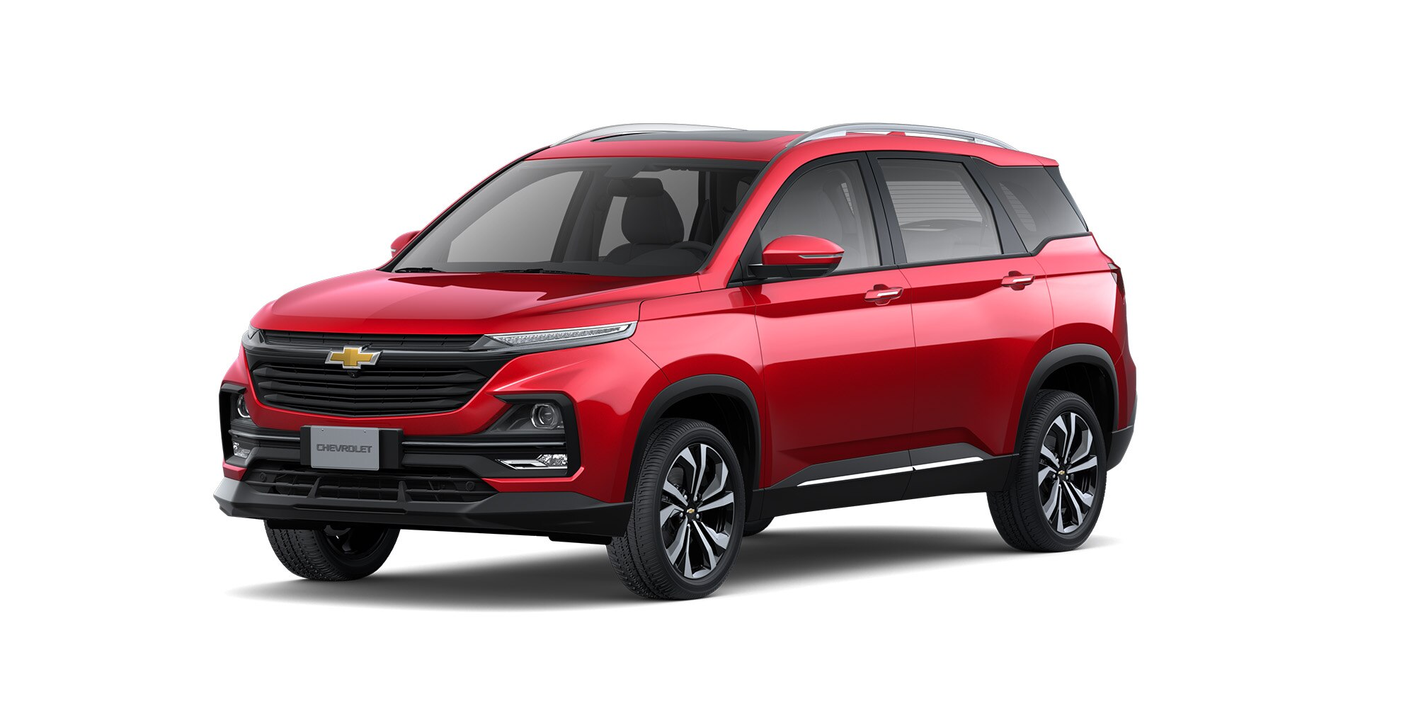 Chevrolet Captiva ICE en color rojo