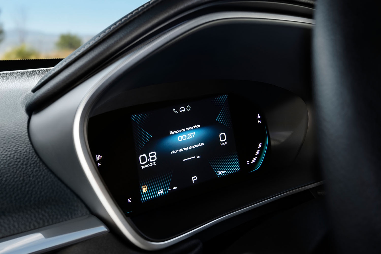 Clúster de información de Chevrolet Captiva ICE